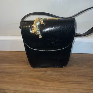 black jaguar purse